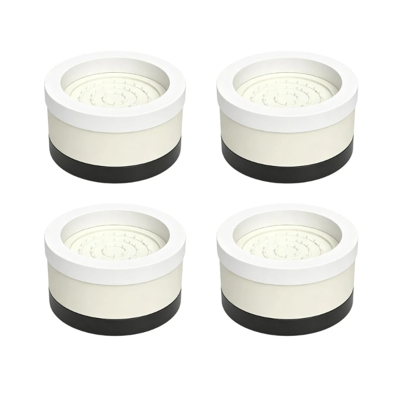 Bed Leg Lifts 4 Pack, Round Furniture Lifts with Inner Grip Cup for Bedroom Furniture Clearance and Daily Placement M4YD