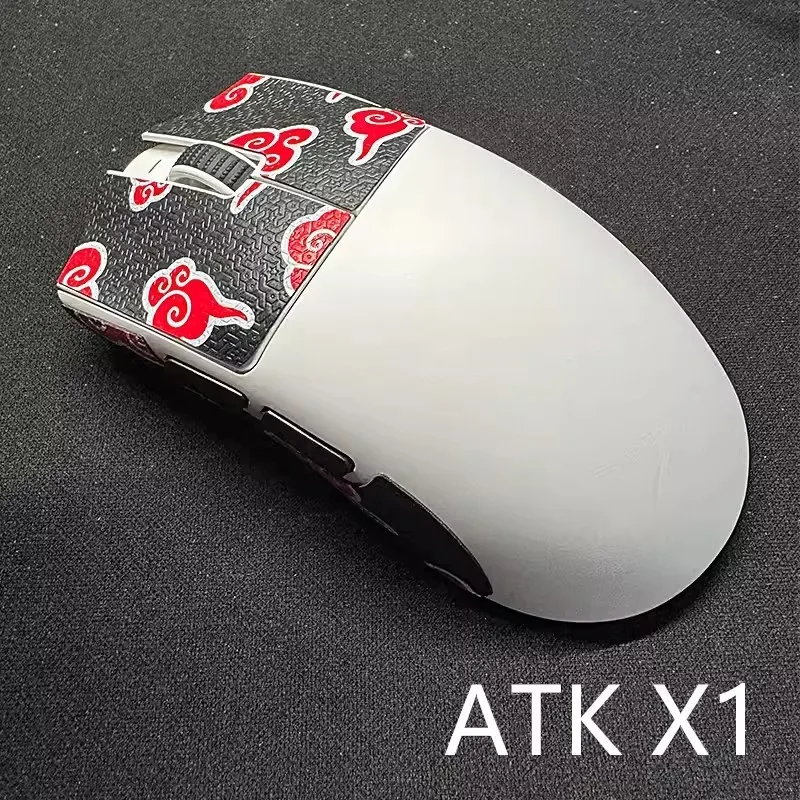 1 Set Ultraglide Mouse Anti Slip Grips Sticker For ATK X1 / X1 V2 All Versions Non-Slip Anti Sweat Tape Snowflake Lizard Texture
