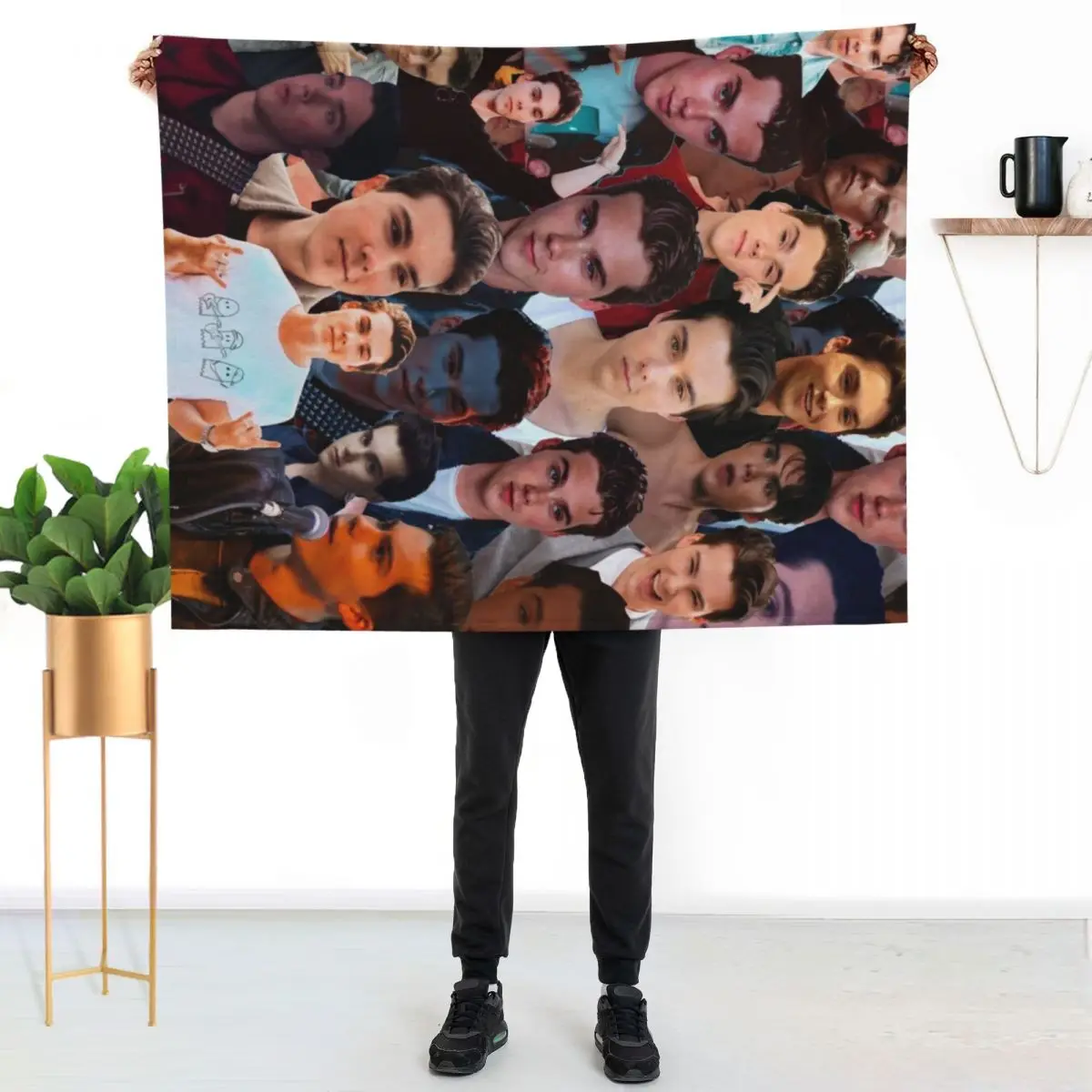 Jeremy Shada Photo Collage Throw Blanket sofa bed Sofa Throw halloween Blankets For Sofas Thins Furrys Blankets