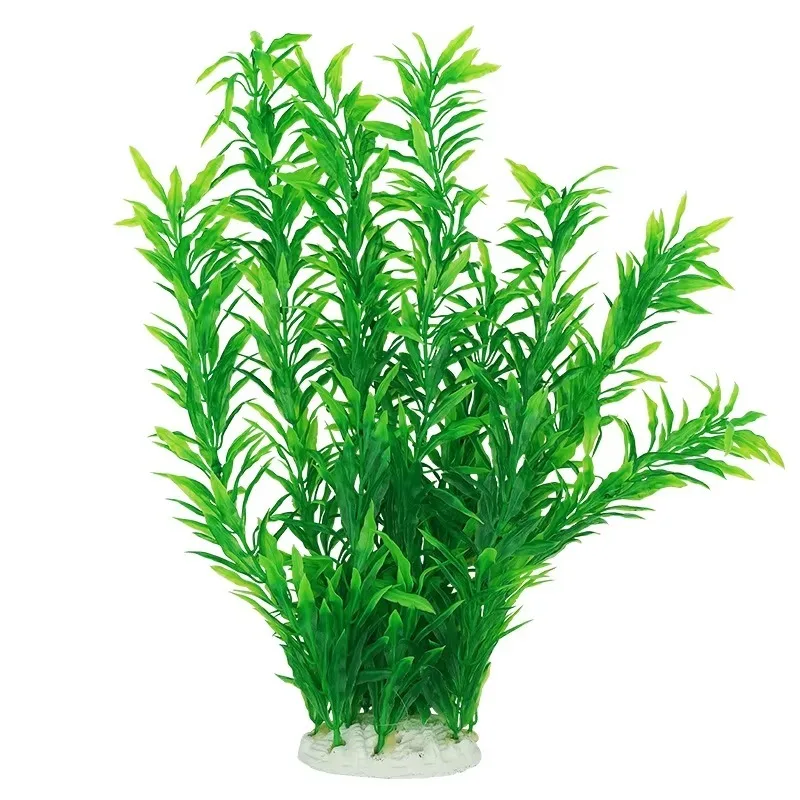

10pcs Manufacturer Simulation Aquatic Plants Aquarium Decorations Fish tank Landscaping Plastic Artificial Aquatic Plants Wholes