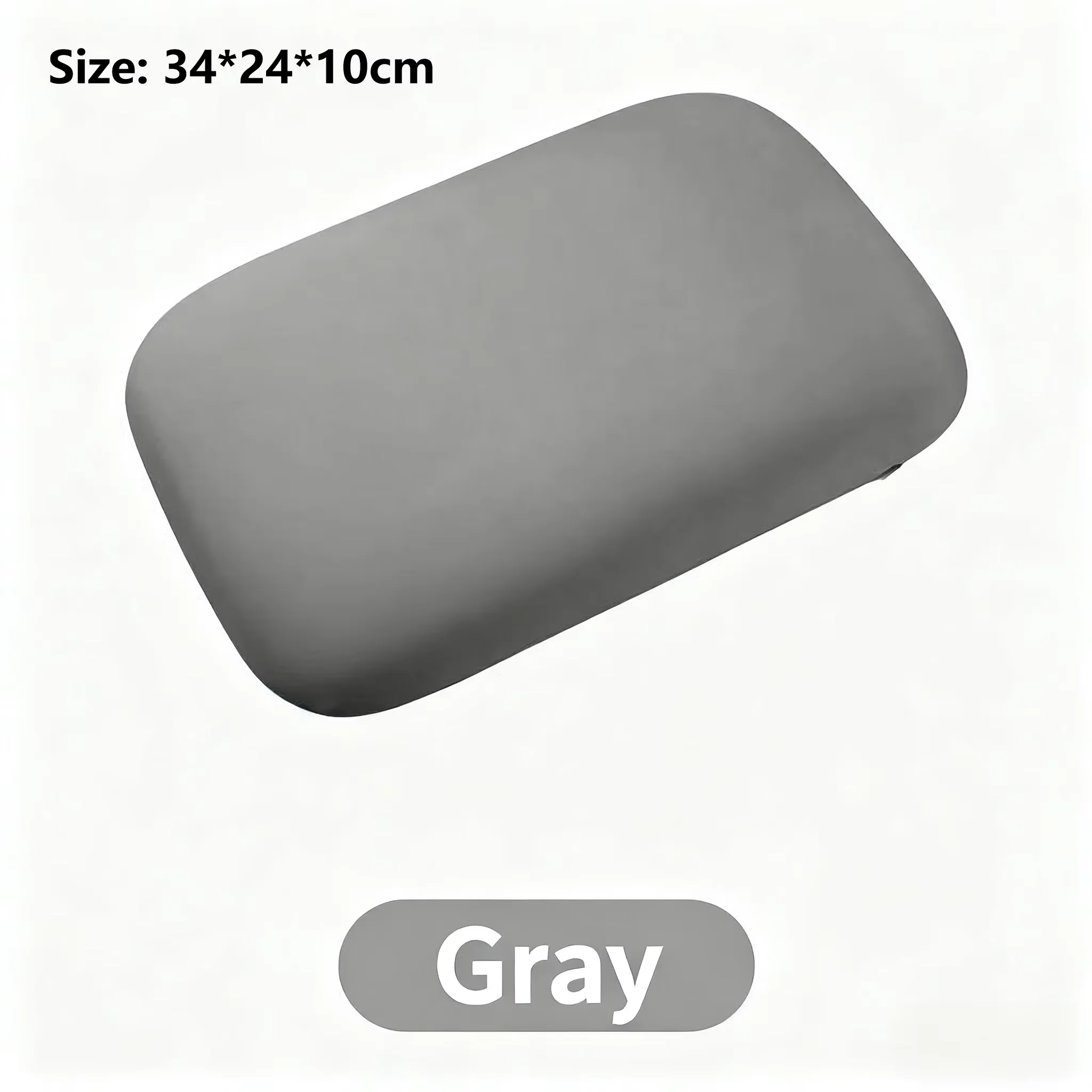 All Purpose Slow Rebound Memory Foam Cervical Neck Support Pillow Soft Travel Sleep Cushion Massage Nap Rest Accessory
