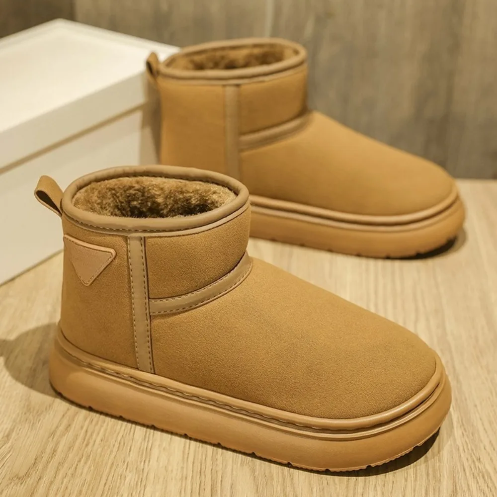 شعبية الرجال أحذية الثلوج الشتاء الرجال العصرية كل مباراة القطن حذاء دافئ حذاء بوت بطول الكاحل للرجال المضادة للانزلاق المخملية و رشاقته حذاء الثلوج