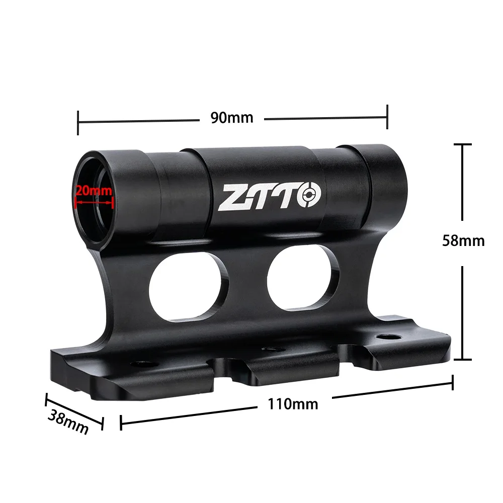 ZTTO Bike Fork Mount Car Carry Rack Quick Release Thru Axle Install Front Fork Block Bike Stand Bicycle Holder