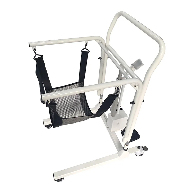 Senyang Electric Toilet Move Wheel Hydraulic Lift Commode Wheelchair Easy Patient Transfer Chair For Elderly