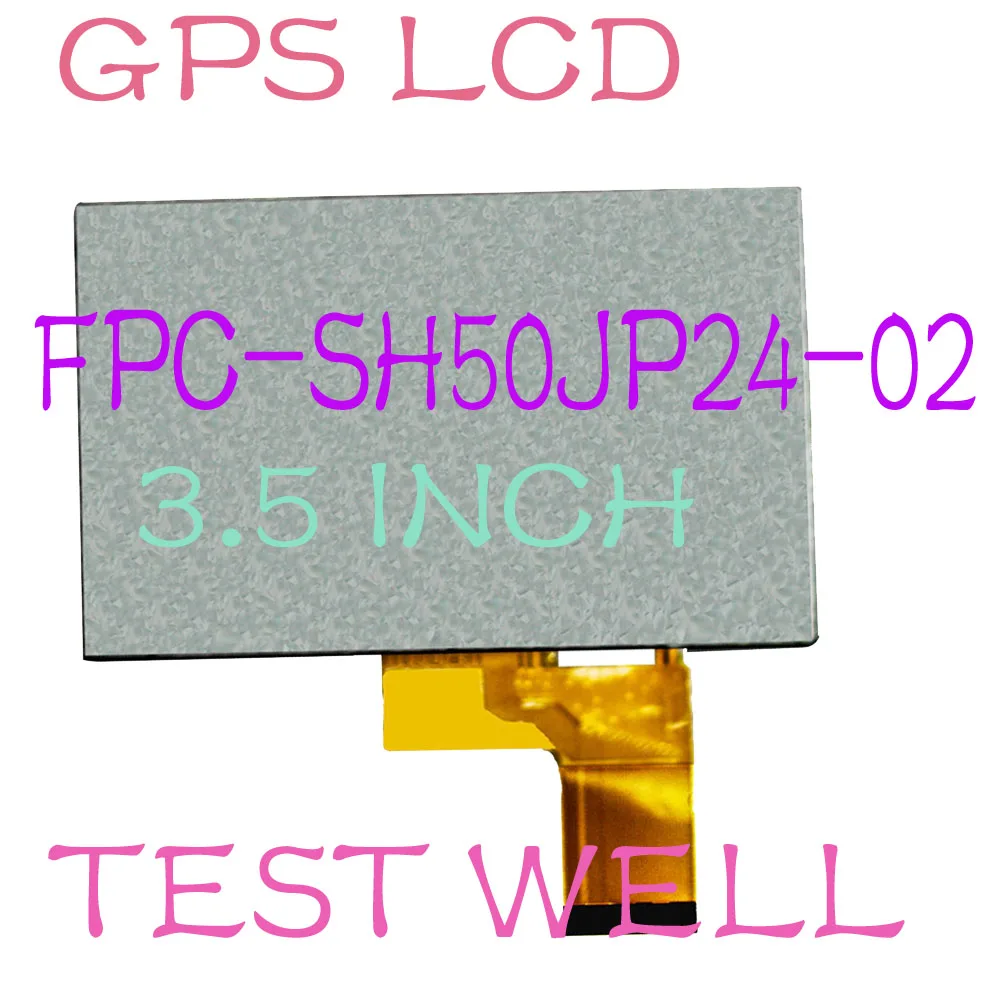 

5 Inch Original LCD Screen For Car DVD GPS FPC-SH50JP24-02 LCD Display Screen Panel Replacement Parts 320X240 RGB