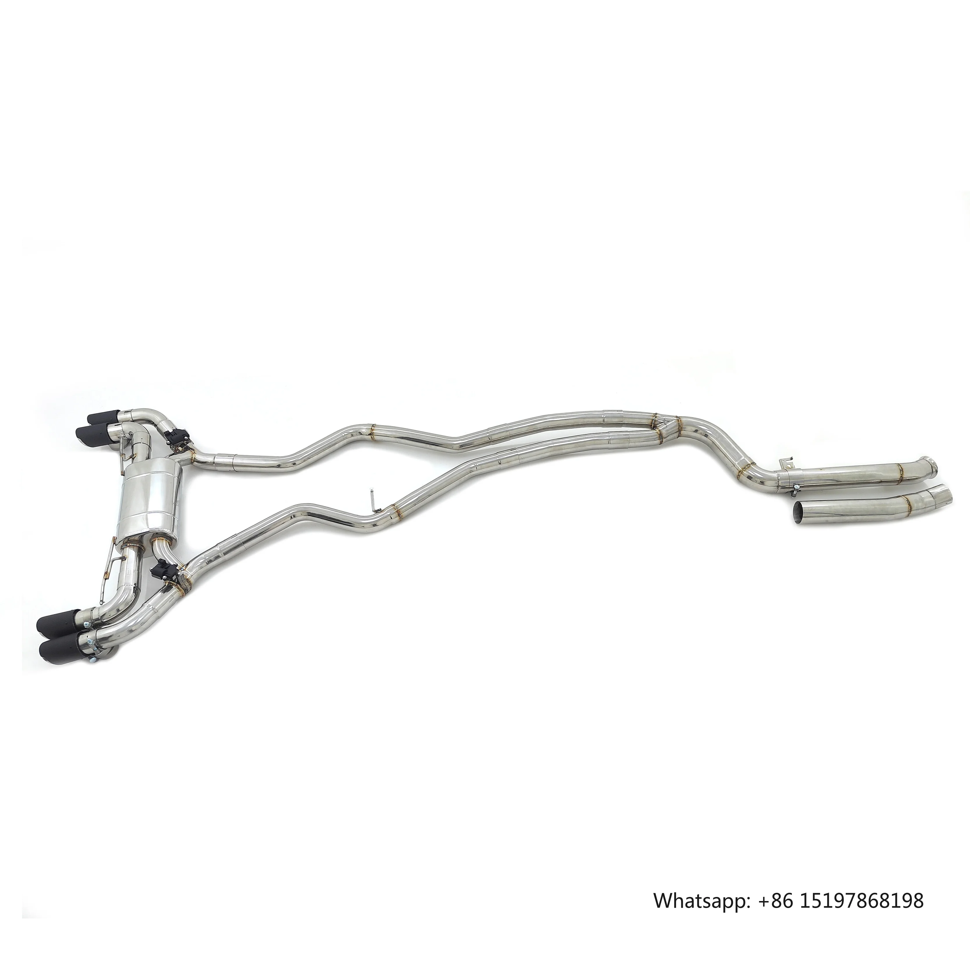 

G20 M340I/G22 M440I Глушитель Catback из нержавеющей стали 304 с выпускным клапаном для BMW B58 3.0T 2019-2025