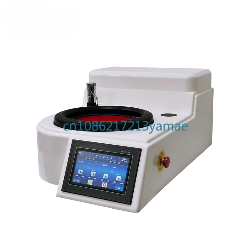 YMP-1S Touch Screen Single-Disc ABS Model Stepless plus Four-Level Speed Control Metallographic Sample Optical Polishing Lathe