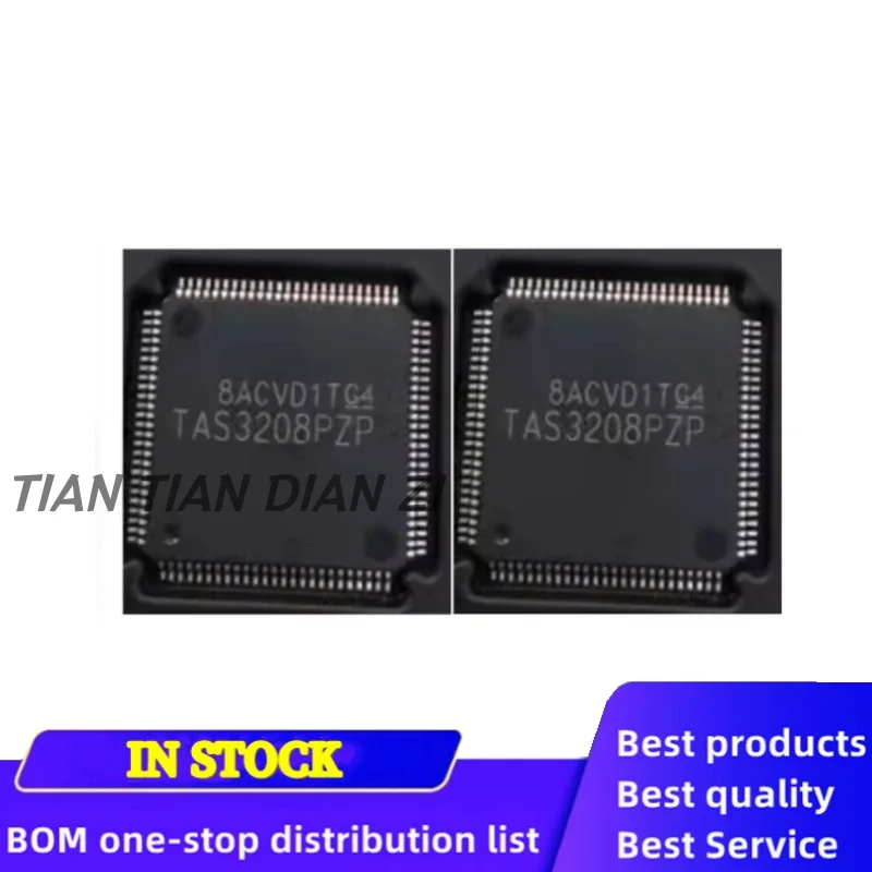 1pcs/lot TAS3208IPZP TAS3208 TAS3208PZP QFP100 ic chips in stock
