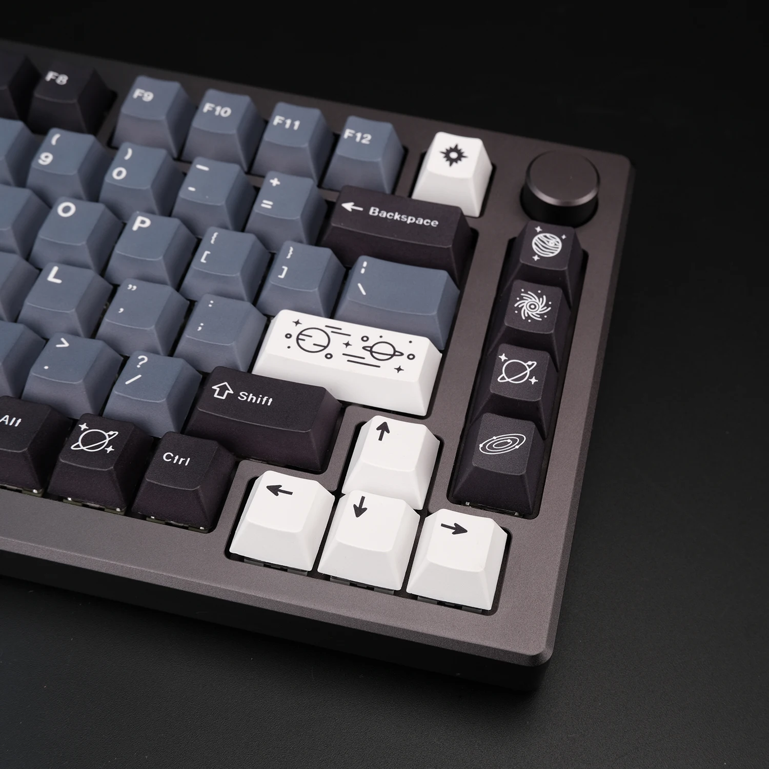 Imagem -04 - Gmk Galaxy Keycaps para Teclado Mecânico Perfil Cereja Pbt Sublimação de Tintura Interruptor mx com Deslocamento 1.75u 134 Teclas