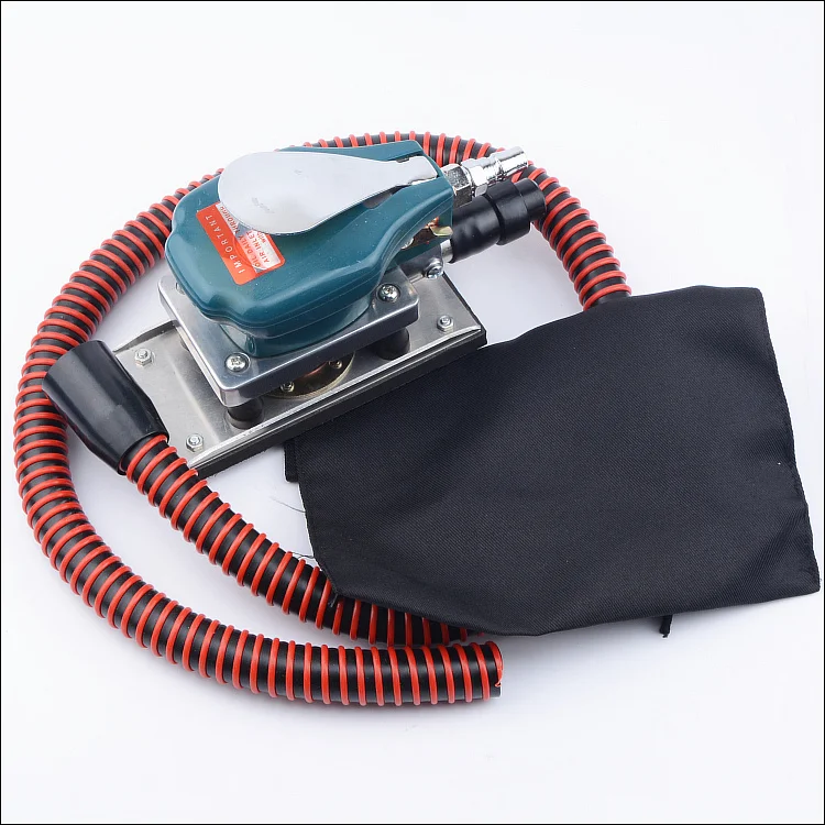 

75x150mm Pneumatic air Sander, rectangle Air polishing sanding machine with Central Vacuum