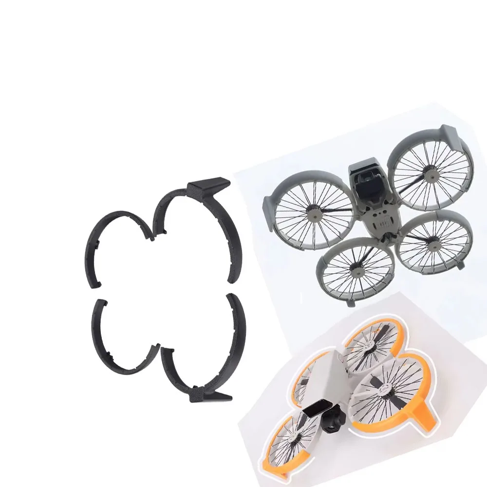 

Bumper Ring with Increased Height Stand for DJI Flip All-in-1 Drop and Scratch Protection Cover Drone Camera Accessory Orange