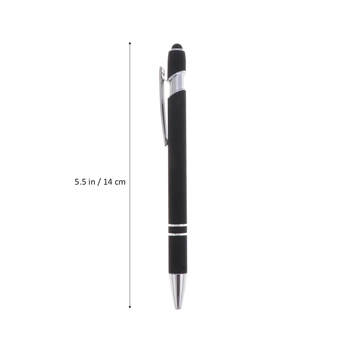 

Multifunctional Ballpoint Screen Stylus Sensitive Tip Capacitive Pens Compatible Tablet Smartphones Black