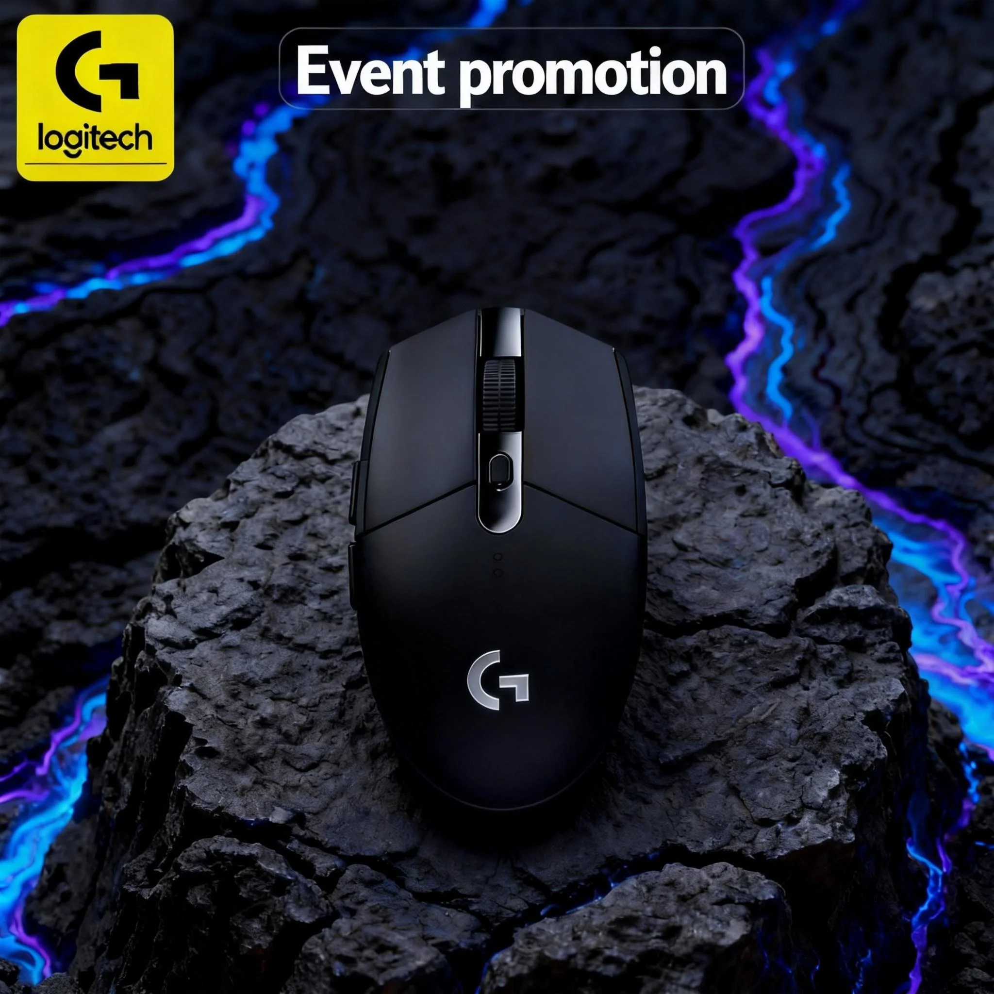 

[Limited-Time Offer] Logitech G305 Lightspeed Mouse, 12000 DPI High Precision, RGB Lighting Effects