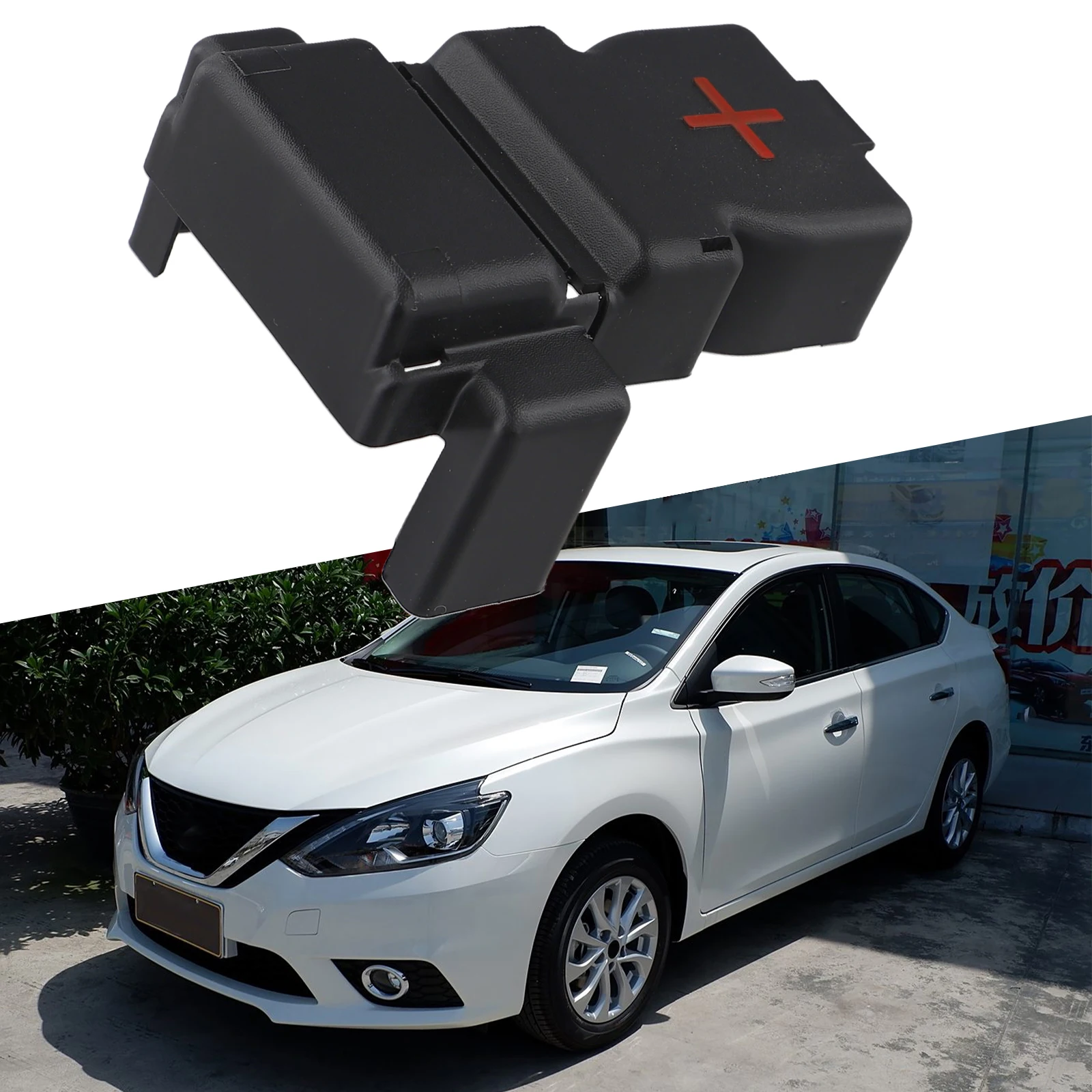 Car Battery Terminal Cap For Nissan For Frontier For Xterra Battery End Cover Auto Electrical Device Realy Lid 24345-89915