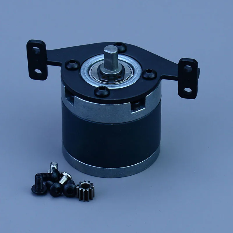 Metal Simulation Planetary Gearbox for 1/14 Tamiya RC Truck for SCANIA 770S R620 for VOLVO FH16 ACTROS AROCS Car JXmodel