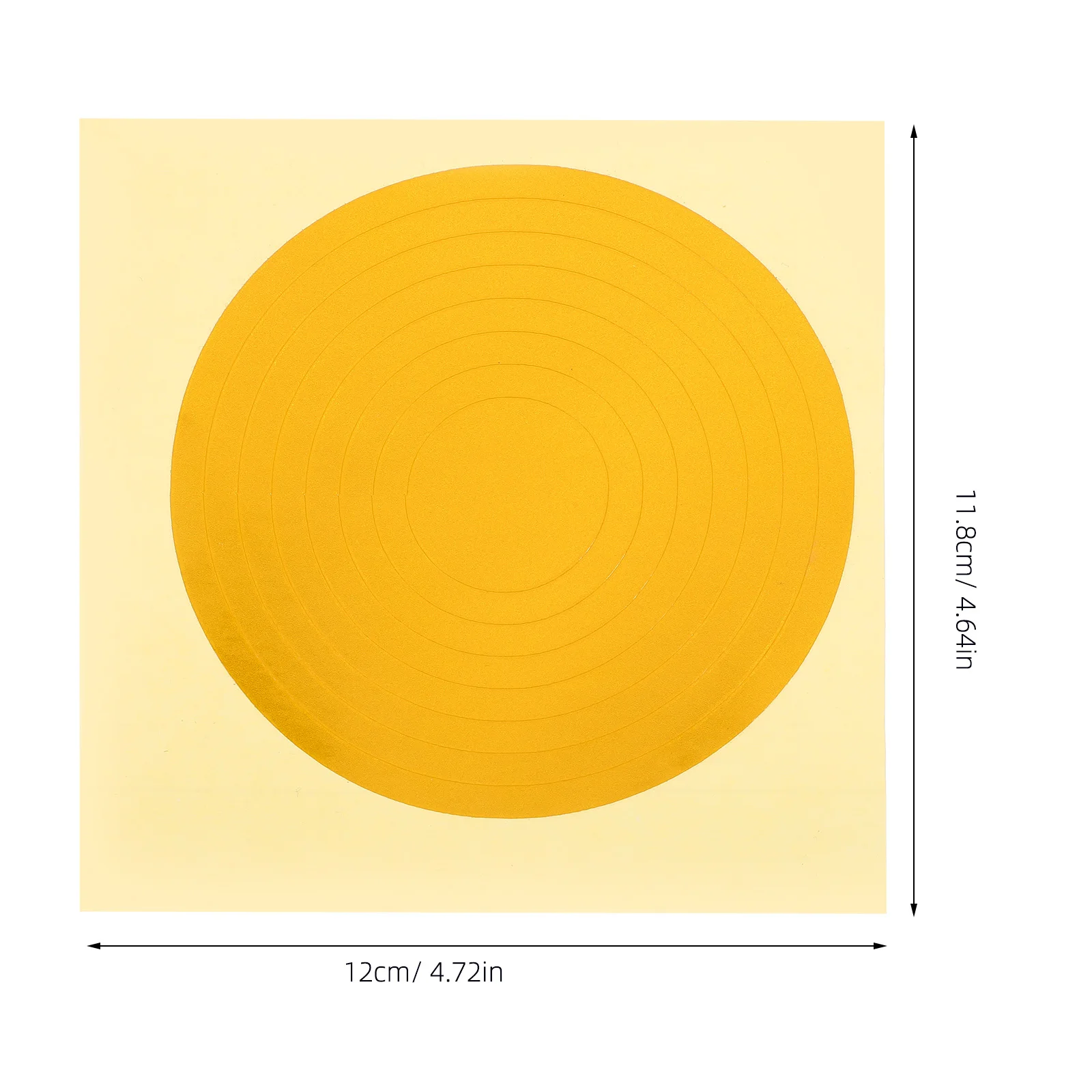 5 أوراق ملصقات قياس الضغط شارات لاصقة مقاومة للماء لملصقات إشارة الضغط المنخفض العالي لوضع علامات سلامة المعدات #3