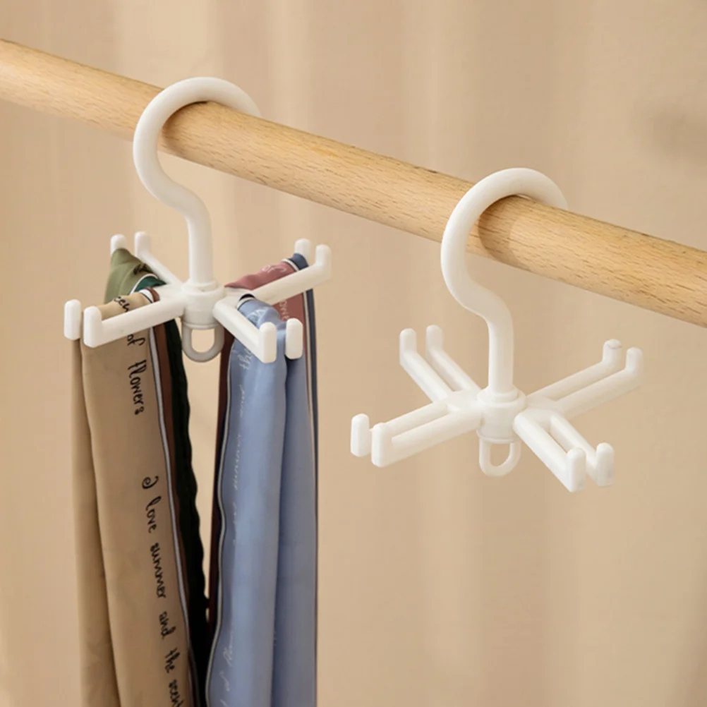 Colgador multiusos con diseño giratorio, superficie lisa que evita la deformación, tendedero fuerte para ropa, 3 uds.