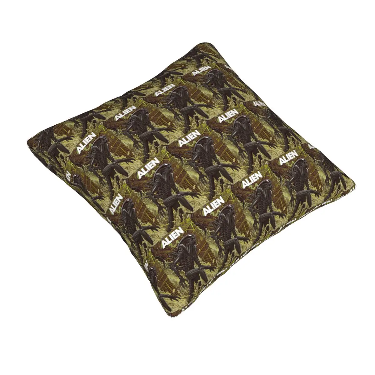 Movie Alien Square Pillowcase Pillow Cover Cushion Decor Comfort Throw Pillow for Home Car