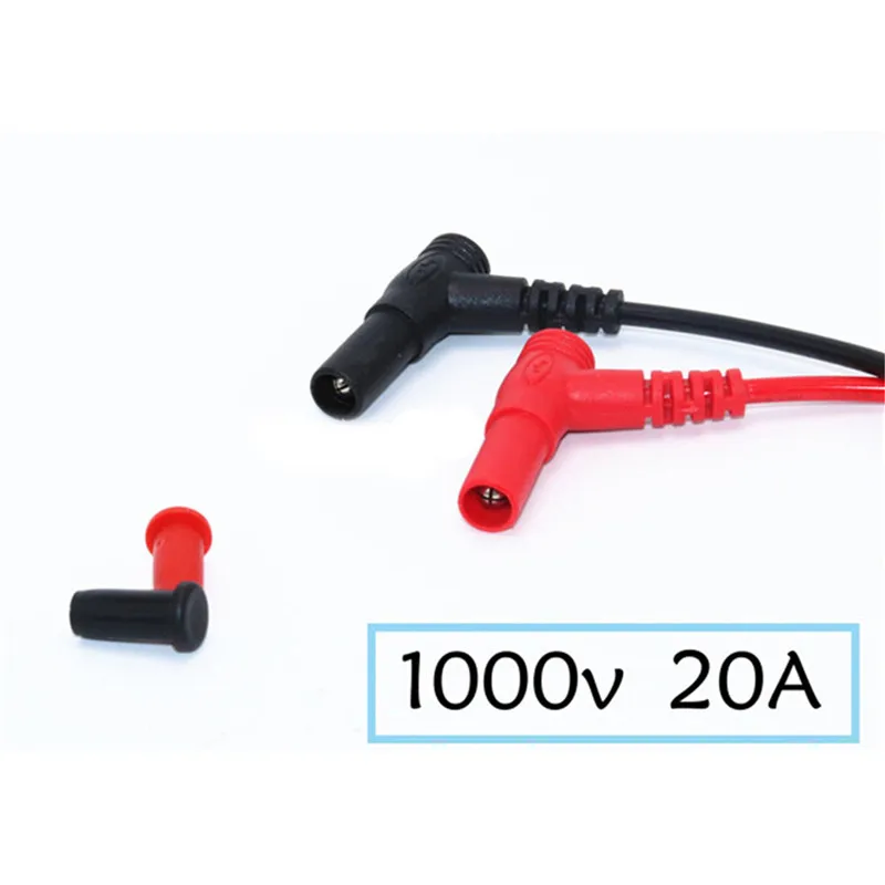 1 Pair Probes Multimeter Test Leads 20A 1000V Needle Tip Meter Digital Multimeter Oscilloscope Gold-plated Copper Needle Test image 5