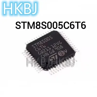STM8S005C6T6TR STM8S005C6T6 STM8S005 Original, nuevo, LQFP-48, 1 unidad por lote