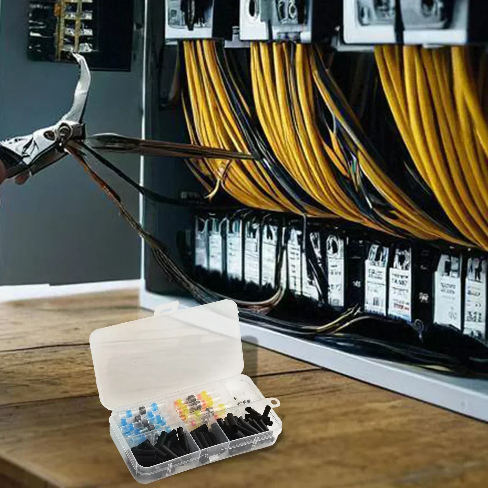 Brand New Connectors Butt Terminals Durability Efficient High Quality No Crimping Required Seal Sleeve Wire Solder Connectors