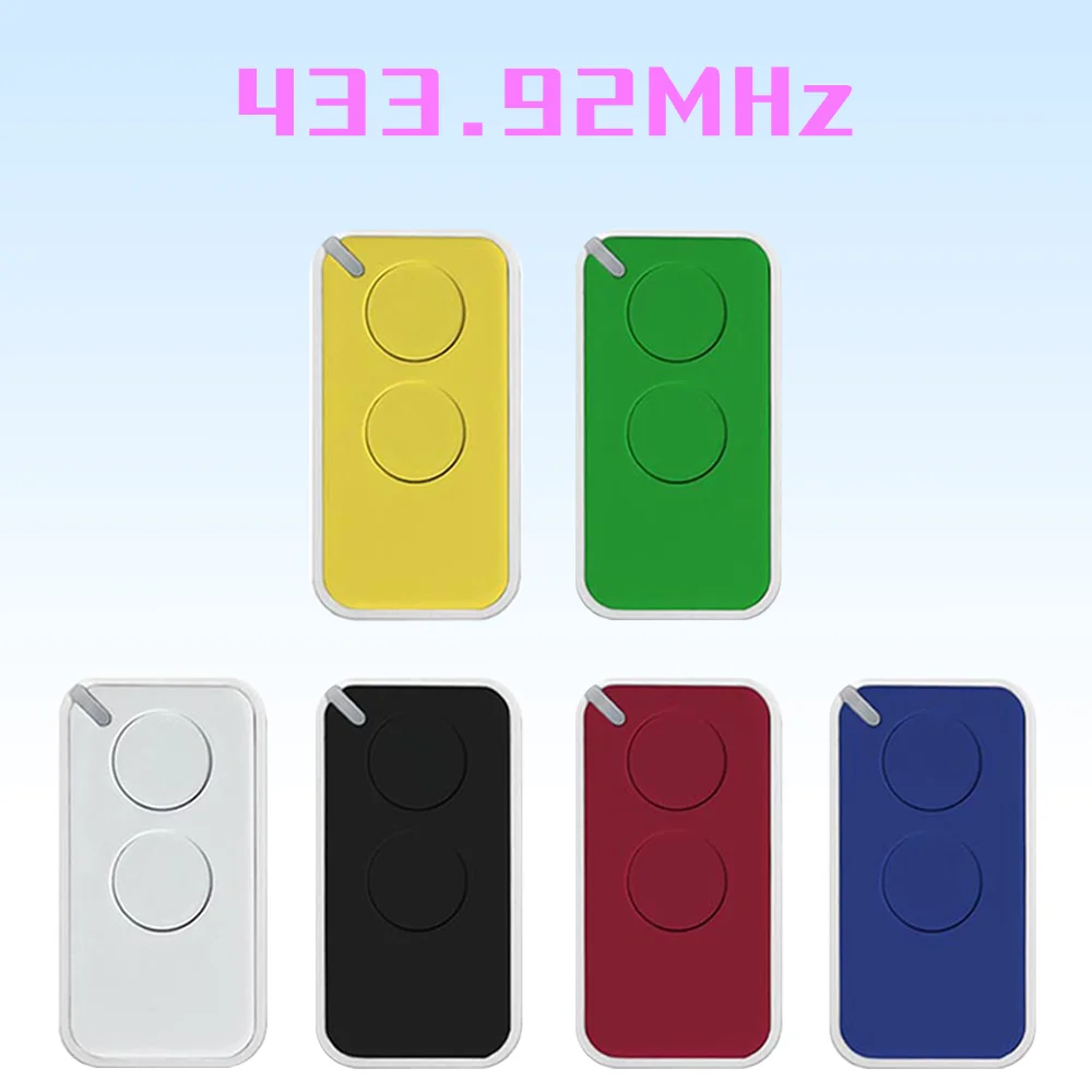 Telecomando scrollcode wireless 433 MHz per porte da garage compatibile con INTI1 INTI2 INTI1Y INTI2Y FLOR FLO2RS FLO4RS