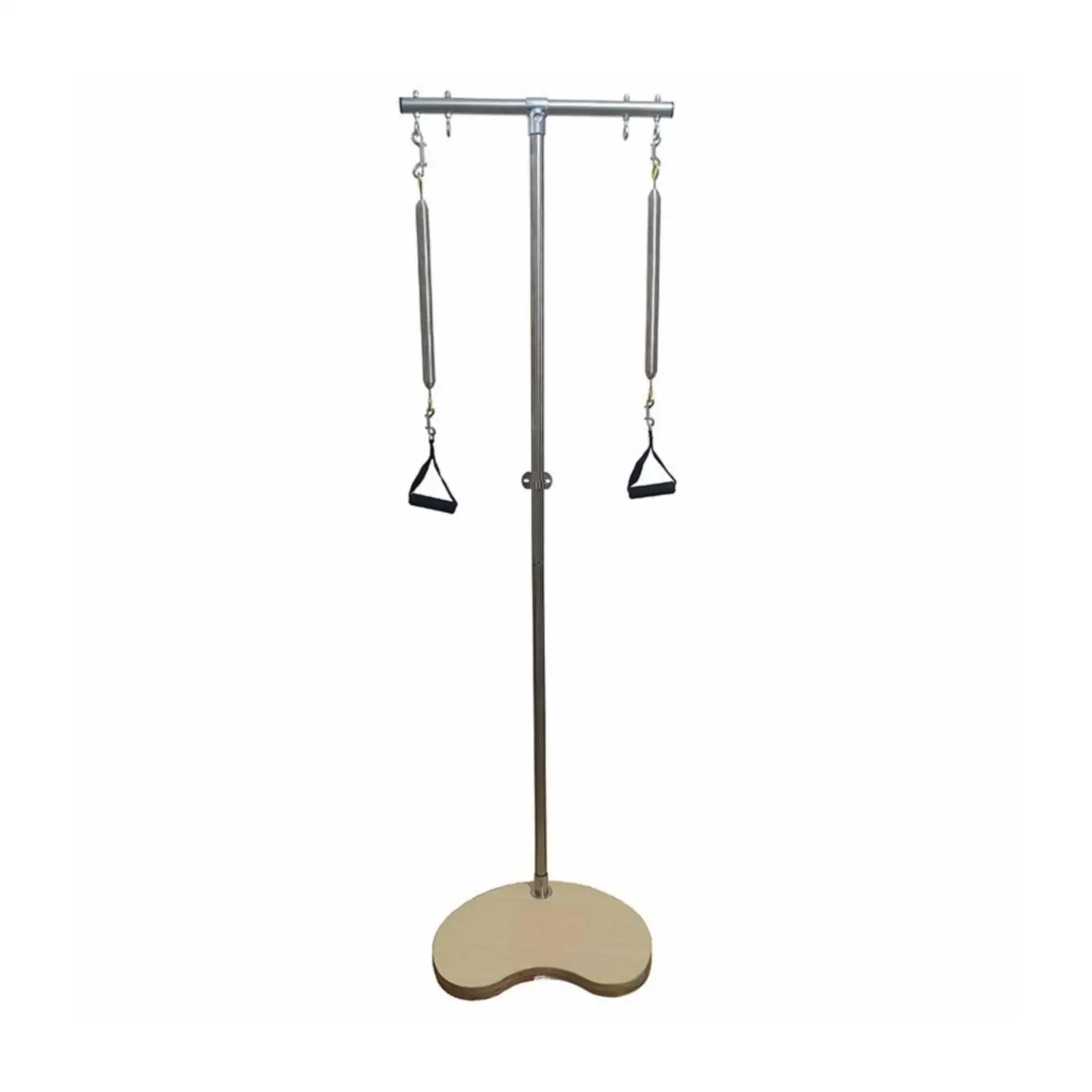 Upright Pilates Trainer Metal Base Fitness Ped Pull Freestanding Gym Pulley System for Full Body Workout