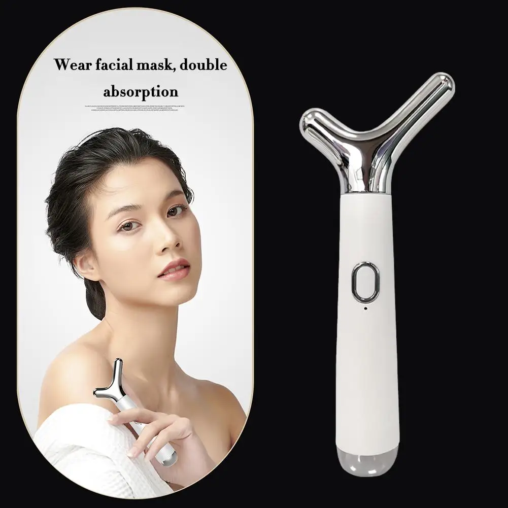 

Electric Roller Massager Face Slimming Double Massager Face Chin Shaped Care Belt Skin V Tool Up Lift V3i0