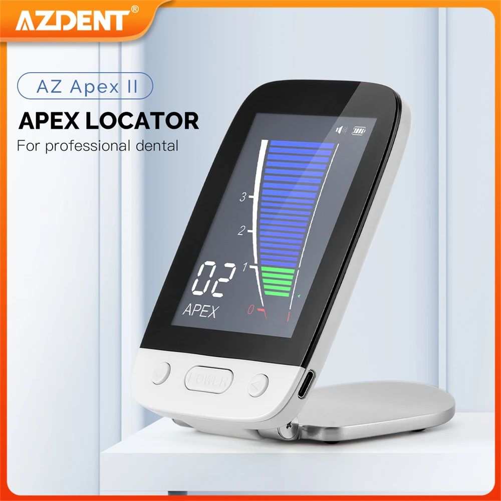 

AZDENT Dental Endo Apex Locator Корневой канал Apex Location AZ Apex II Измерение периодической продукции Измерительное оборудование для стоматологов