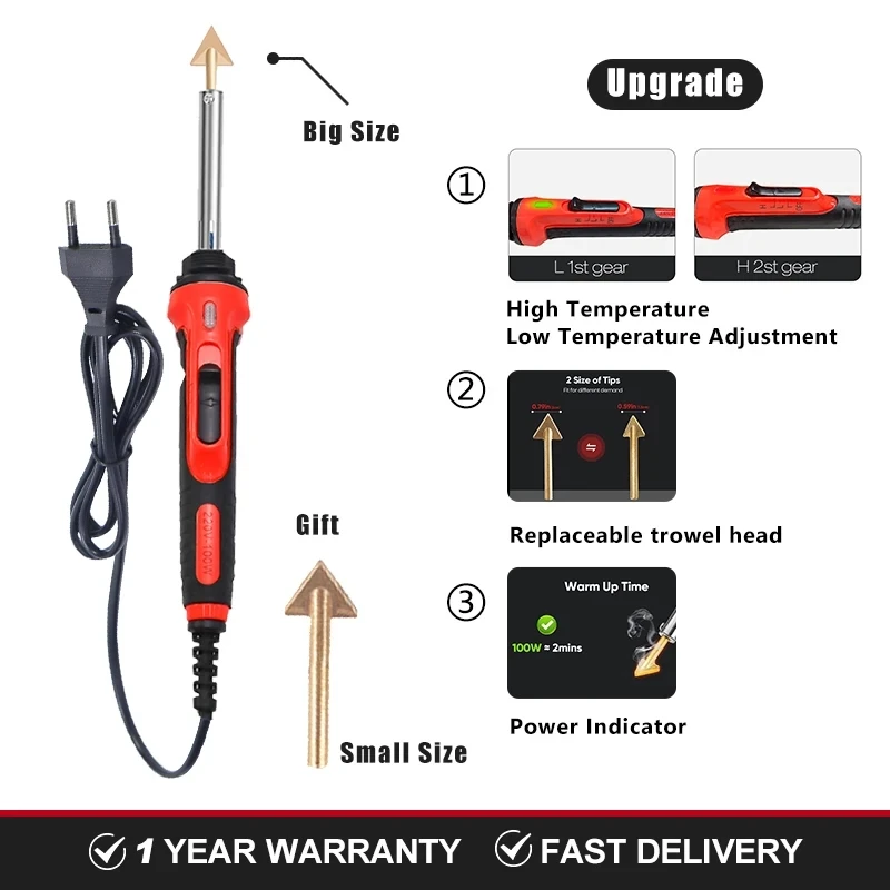 Riparazione paraurti auto saldatore elettrico cucitrice termica strumento da stiro in pelle strumento levigante con colla in PP riparazione plastica