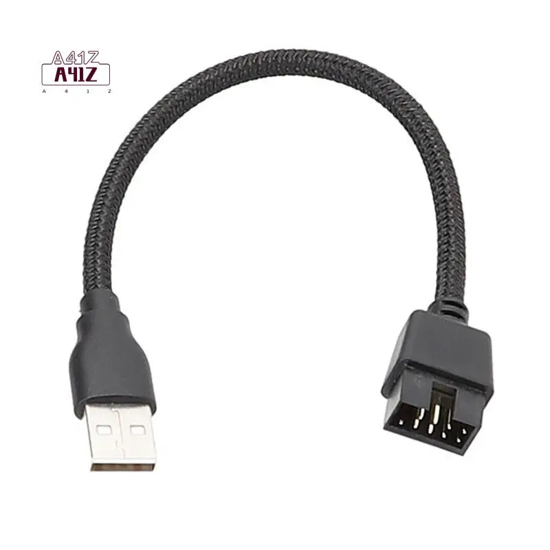A41Z-Mainboard Internal Data Extension Cable USB A Devices To 9 Pin USB Extension Cable, Fast And Stable Transfer