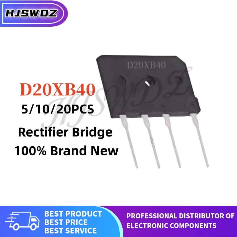 5-20PCS D20XB40 D20X B40 D20 XB40 Rectifier bridge stack Bridge Rectifier Brand New In Stock