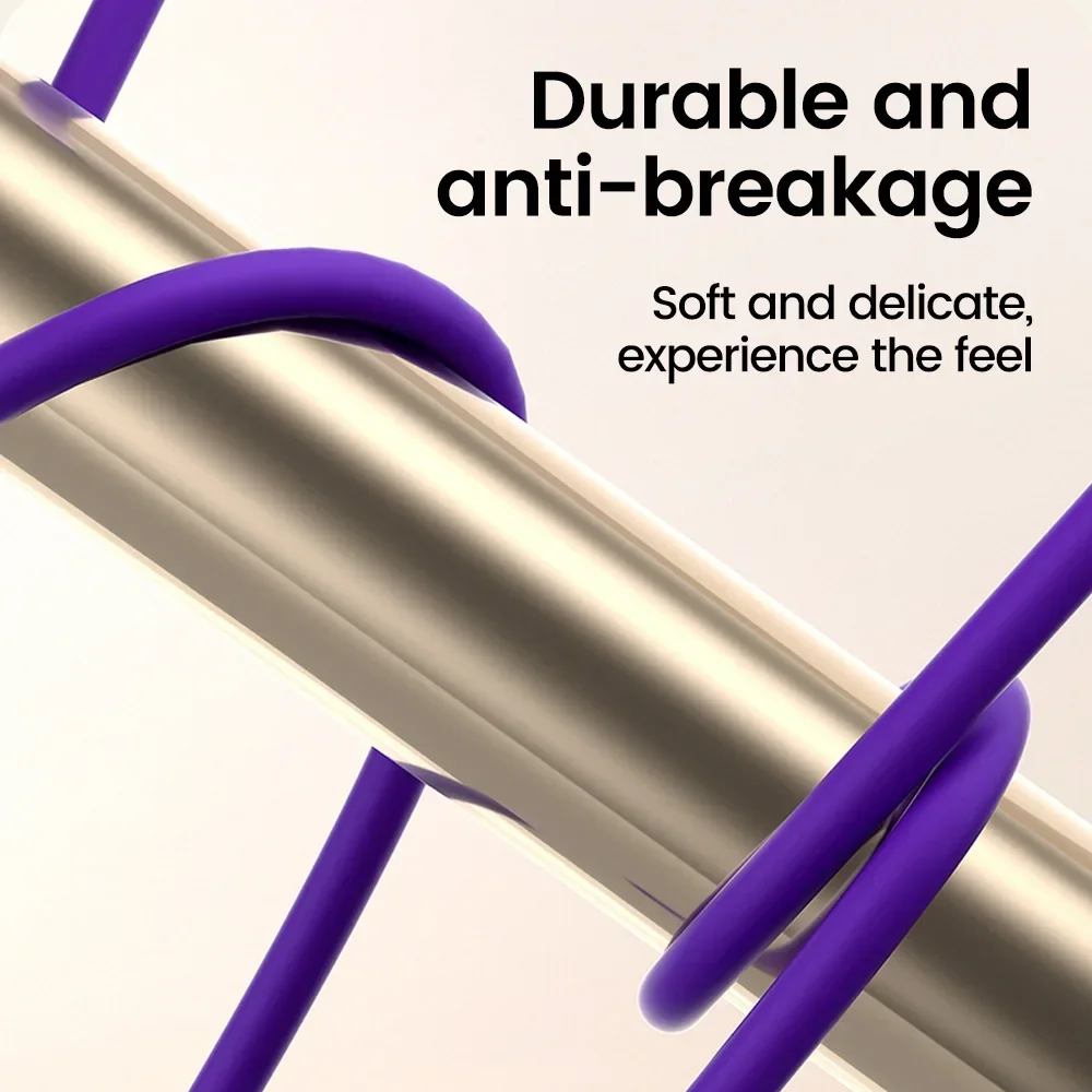 4 in 1 240W USB Type C Silicone Fast Charging Cable 5A USB Type C To Lightning Super Fast Charge Data Cable For iPhone 15 Xiaomi