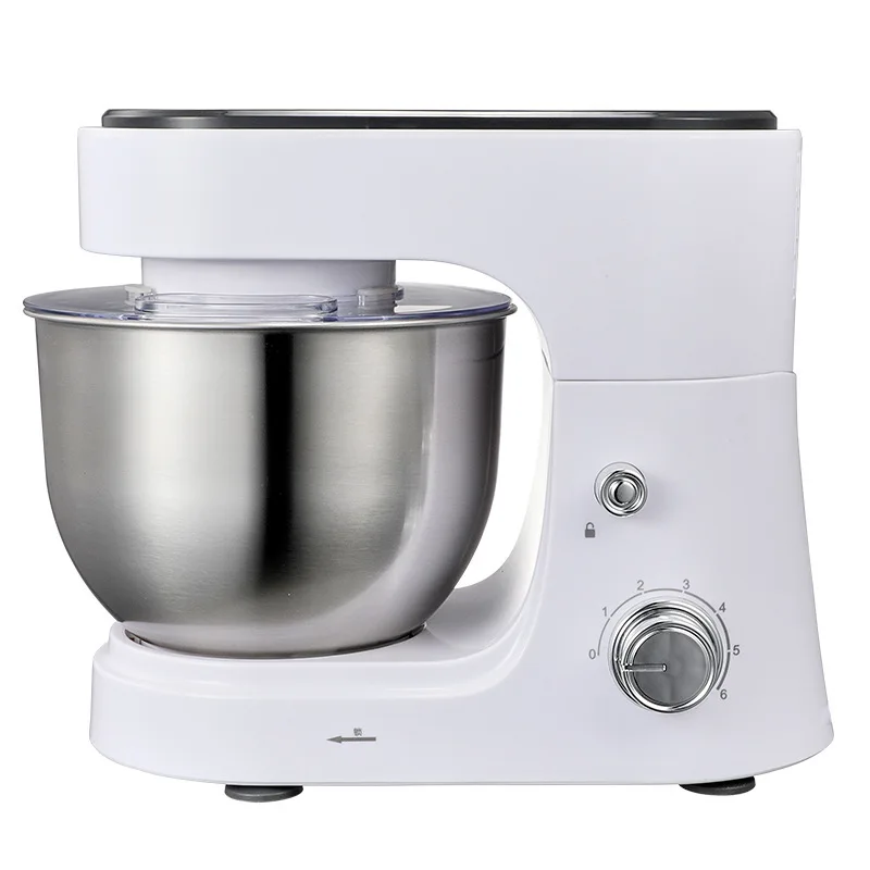 Household desktop high-capacity full-automatic chef machine stainless steel dough mixer cream multifunctional agitator