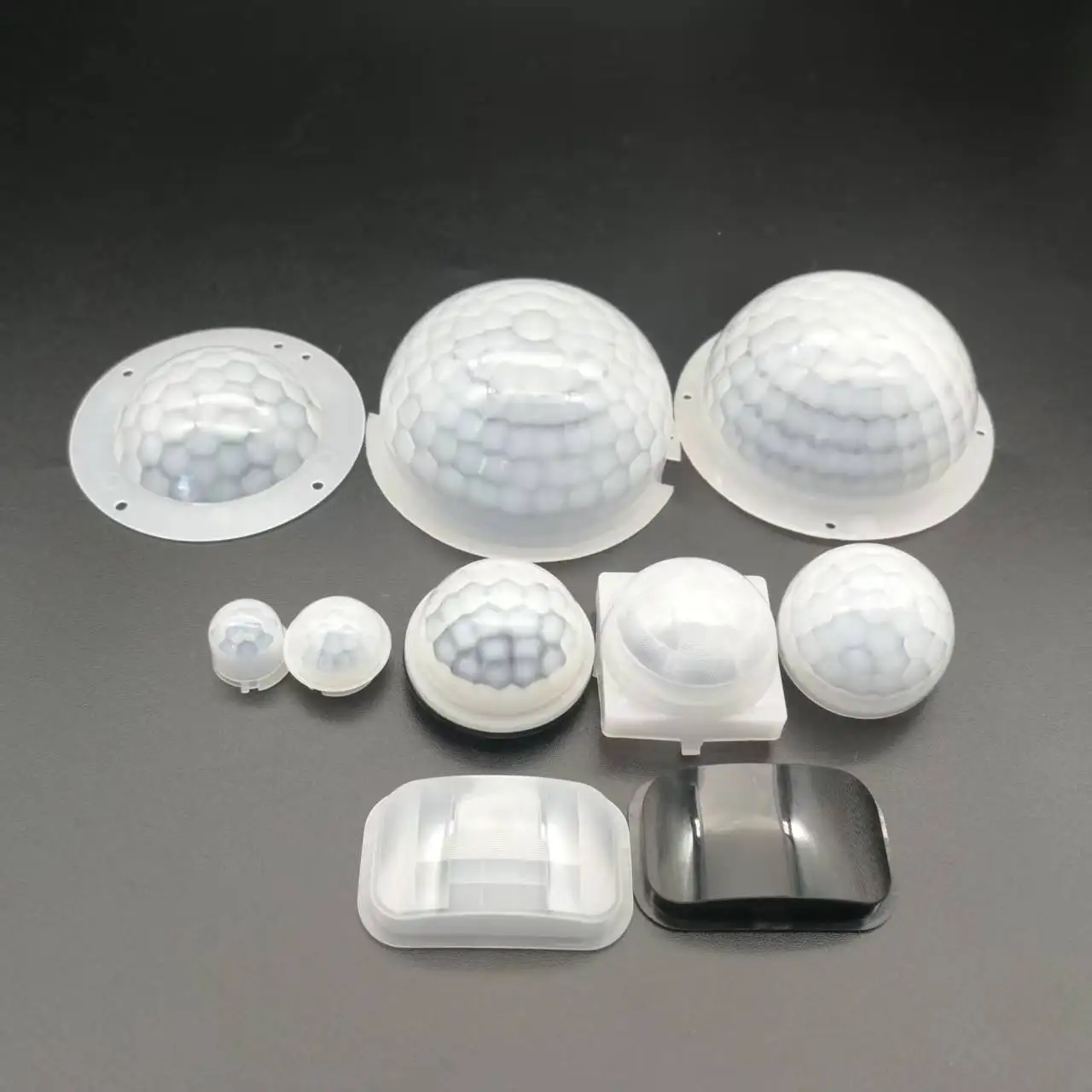 Image of 3 Stück/5 Stück/10 Stück Fresnel-Linse Infrarot-Induktions-PIR-Linse Hohe Empfindlichkeit Infrarot-Erkennung des menschlichen Körpers Mehrere Größen