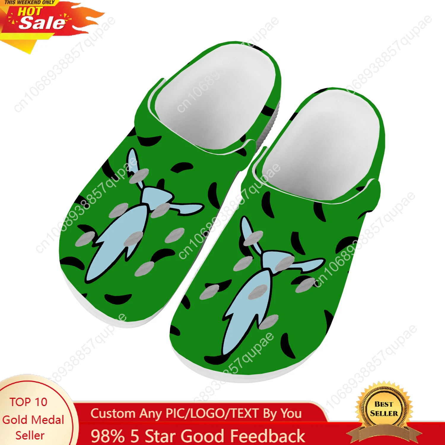 

Fred Anime FlintstoneHome Sandals Men Women Teenager Fashion Water Shoes Garden Breathable Comfort Beach Clog Custom Slippers