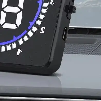 OBD2 Car Head Up Display A8 Digital Speedometer For HUD Windshield Speed Projector Water Temp RPM Fuel Consumption Accessories