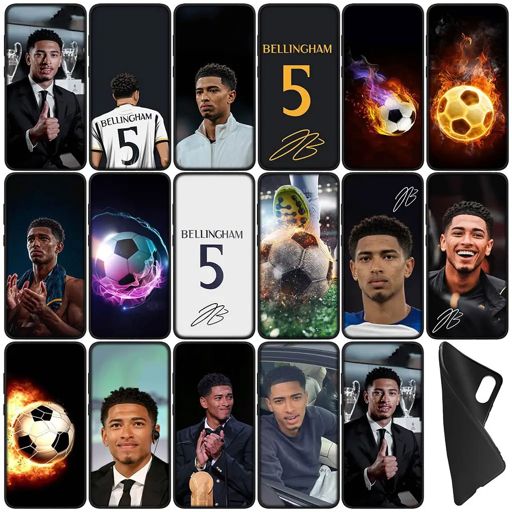 Soccer NO 5 Football No5 Number Cover Phone Case per Samsung Galaxy Note 20 Ultra 10 8 9 S10 Lite S9 A6 A8 Plus A9 Coque