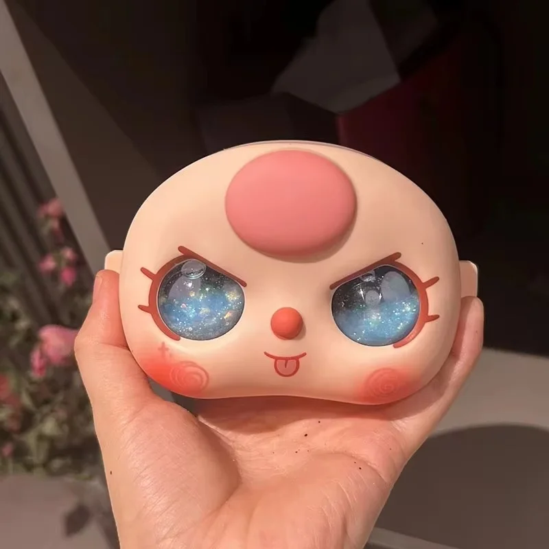 Baby Three 400% Custom Makeup Change Flowing Sand Eyes Gorgeous Decoration Vinyl Doll Face Shell Accessories
