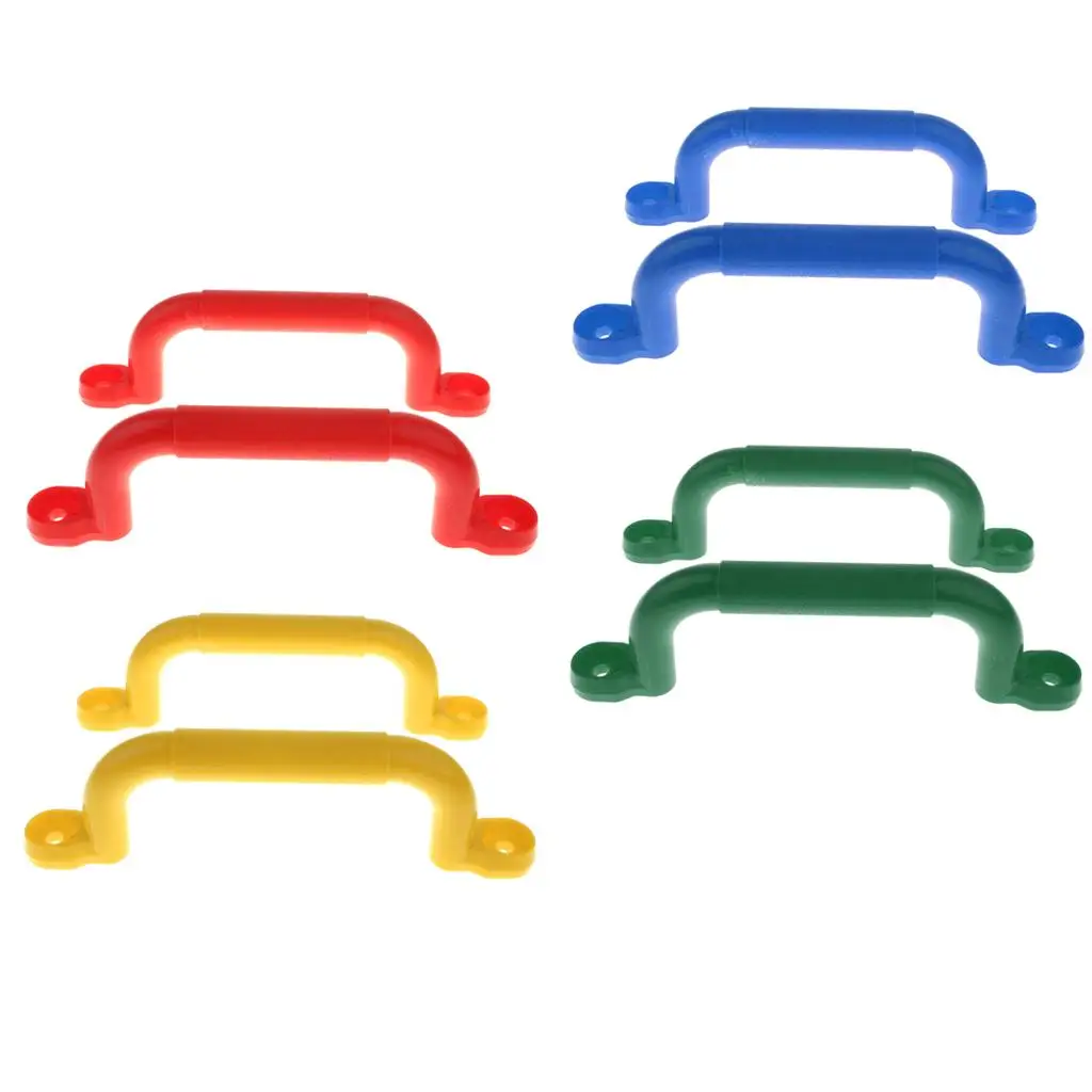 4 Colors 2PCS Children Playground Anti-slip les W/Fixings Kits Swing