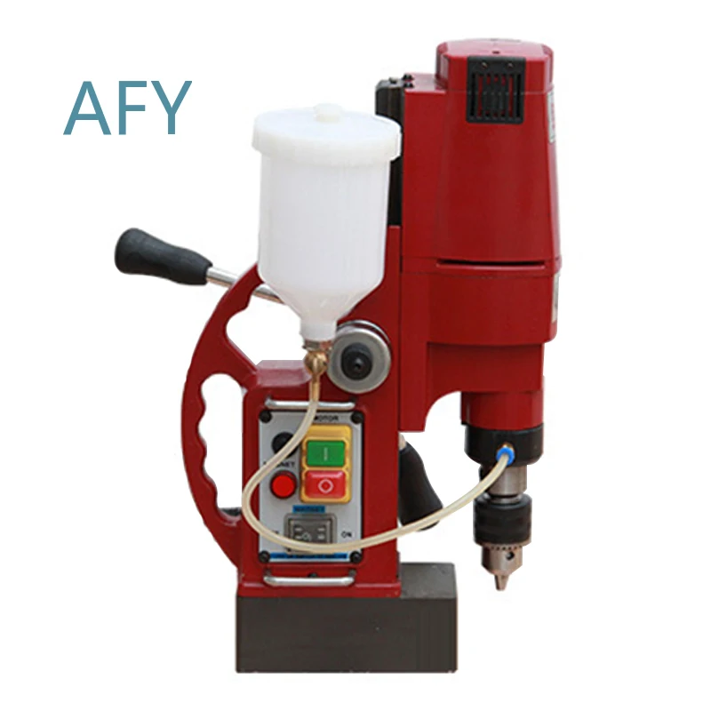 Multifunctional Magnetic Drill for MCD50 1800W Portable Core Drill with 15000N Iron Suction Bench Drill for Metalworking