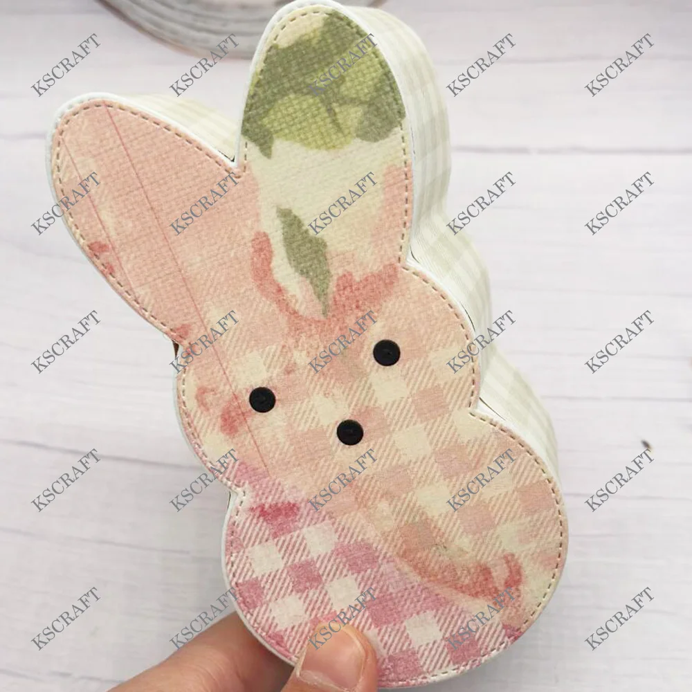 KSCRAFT Nesting Peeps Metal Cutting Dies Stencils for DIY Scrapbooking Decorative Embossing DIY Paper Cards