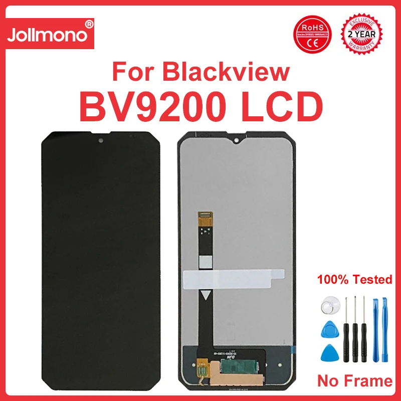 Imagem -04 - Display Lcd e Digitalizador de Tela Sensível ao Toque Blackview Bv5200 Bv5300 Bv7200 Reparação