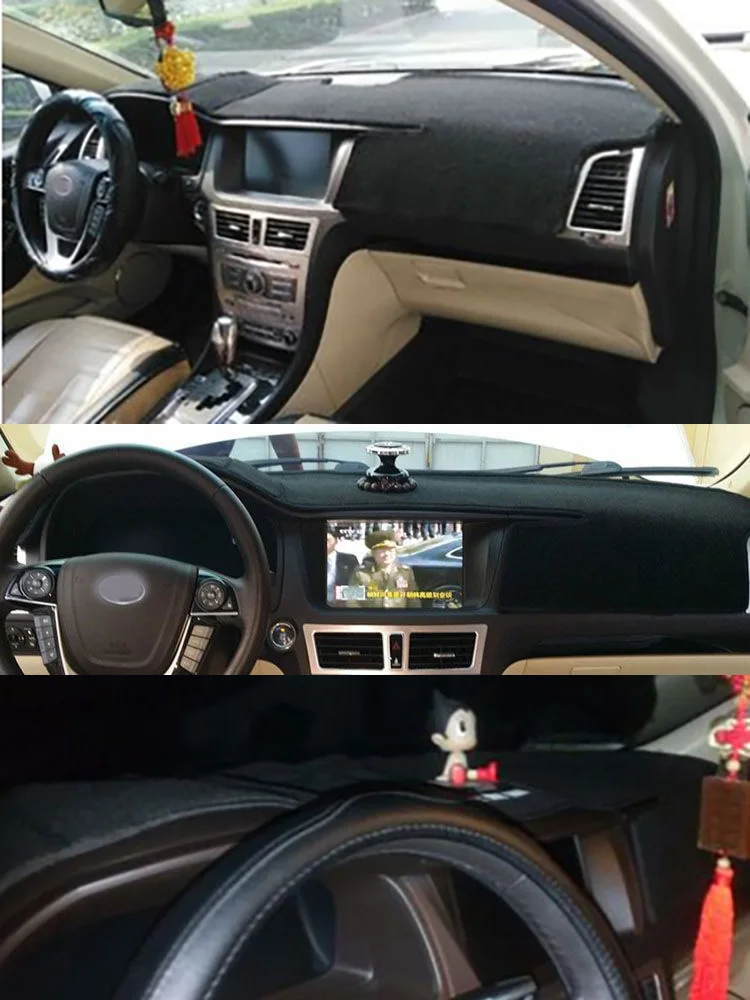 For BYD F6 Sirui 2013-2015 Dashmat Dashboard Cover Instrument Panel Sunscreen Protective Pad Dash Mat Ornament