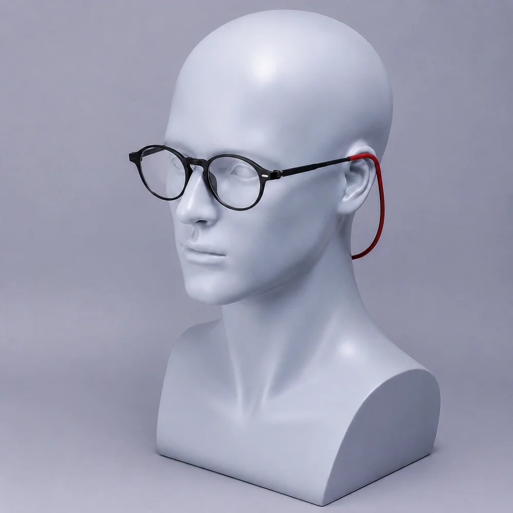 Reading Glasses Men Women Neck Hanging Cord Presbyopia Glasses Lightweight Clear Lens Anti Lost Eyeglasses