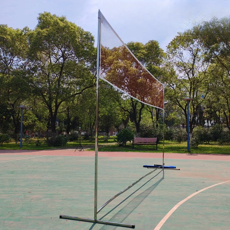 

Standard volleyball grid portable stainless steel high school entrance examination sports 2.43m simple feather beach