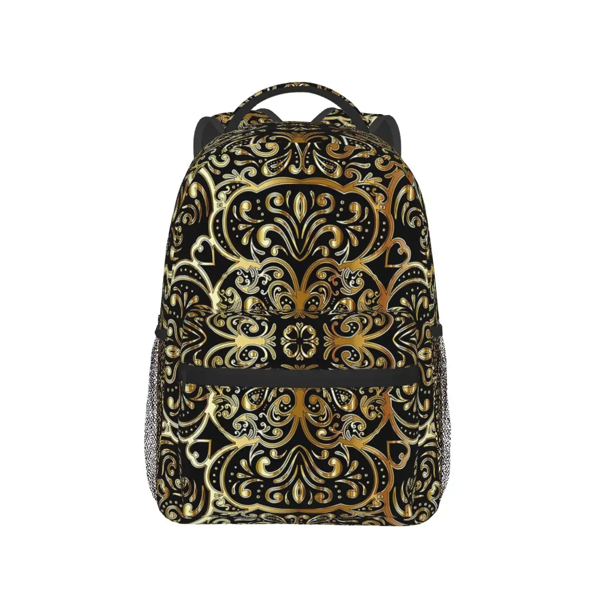 

Colorful Mandala Color Art Backpack Hot Sale Daypack Large Capacity Kids BookBag School Bag Shoulder Bags for Men Women