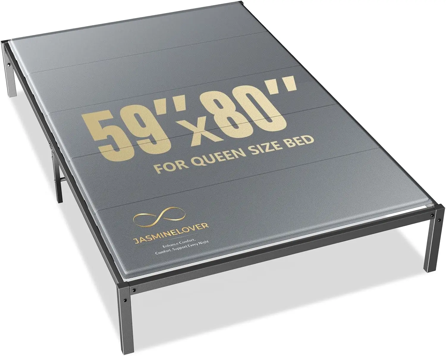 Queen Size Heavy Duty Bed Boards for Under Mattress, Anti-Sag Design, Fits Metal Frames/Platform Beds/Sleeper Sofas