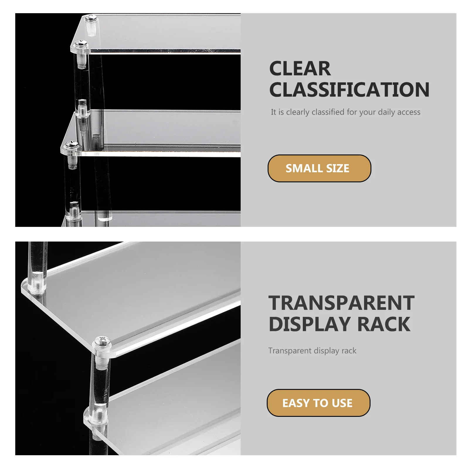 

Acrylic Storage Rack Multi-Layer Desktop Organizer for Lipstick Keys Mobile Phones Jewelry Holder Acrylic Holder