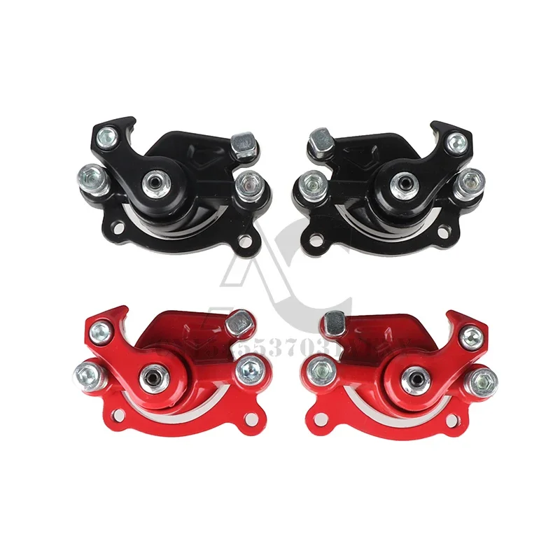 Front Rear Disc Brake Caliper Pads Disc Rotor For 43cc 47cc 49cc Mini Moto Kids ATV Quad Minimoto Dirt Pocket Bike Gas Scooter